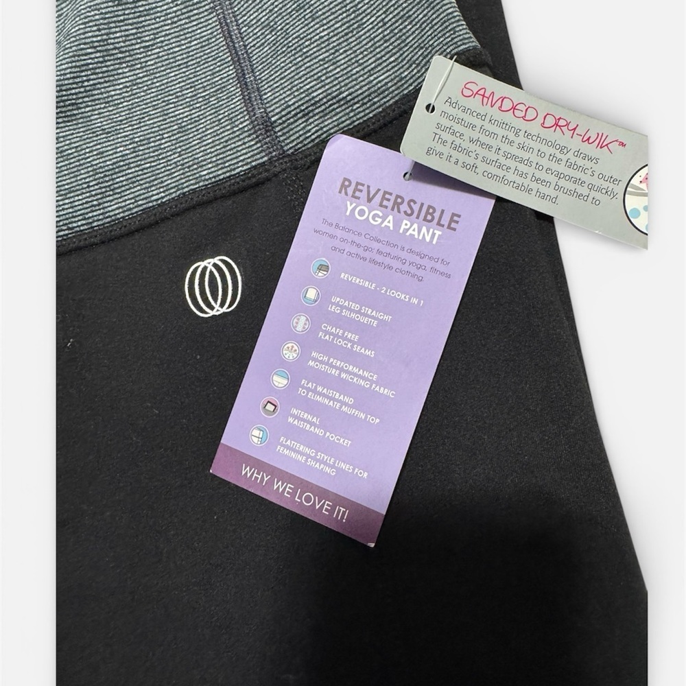 Balance Collection Reversible Yoga Pants NWT - Picture 2 of 3